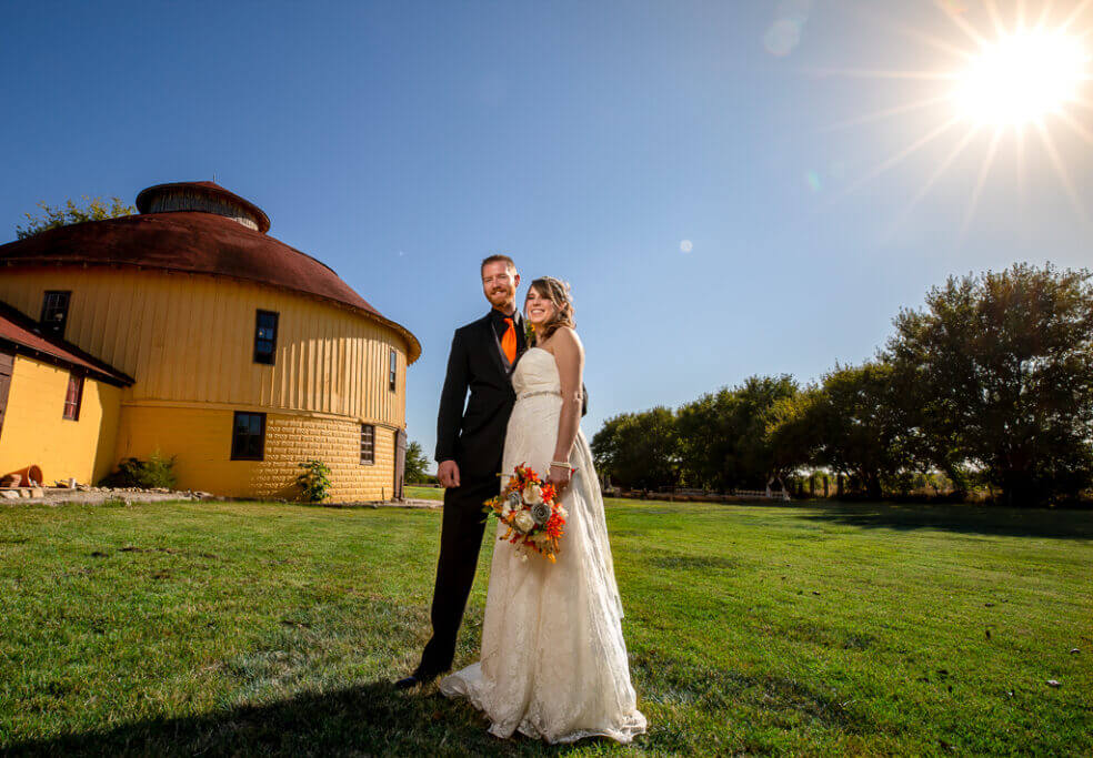 Wedding Photography at The Round Barn in Derby, KS | J Renee Photography